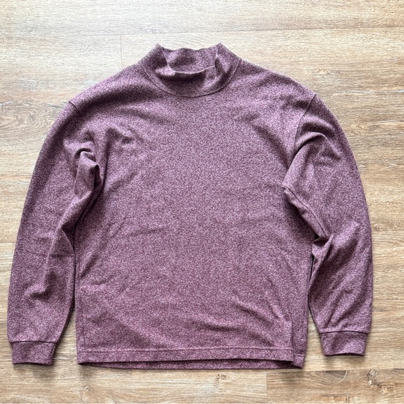 Uniqlo Other - Uniqlo U Sweater S Purple Wool Low Gauge Crewneck Neutral Minimalist Chunky